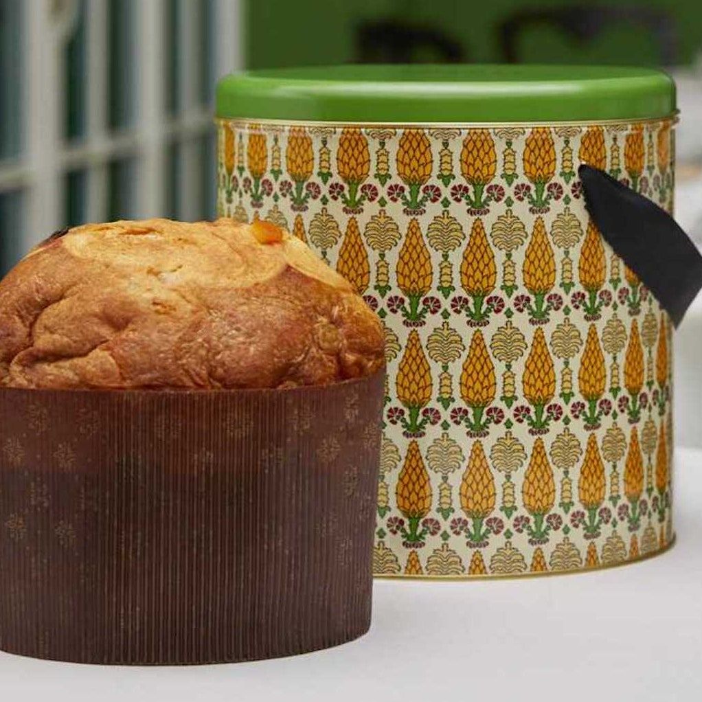 Panettone metal tube packaging