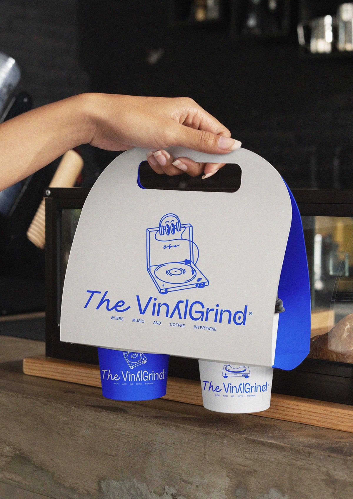 Printed cup holder