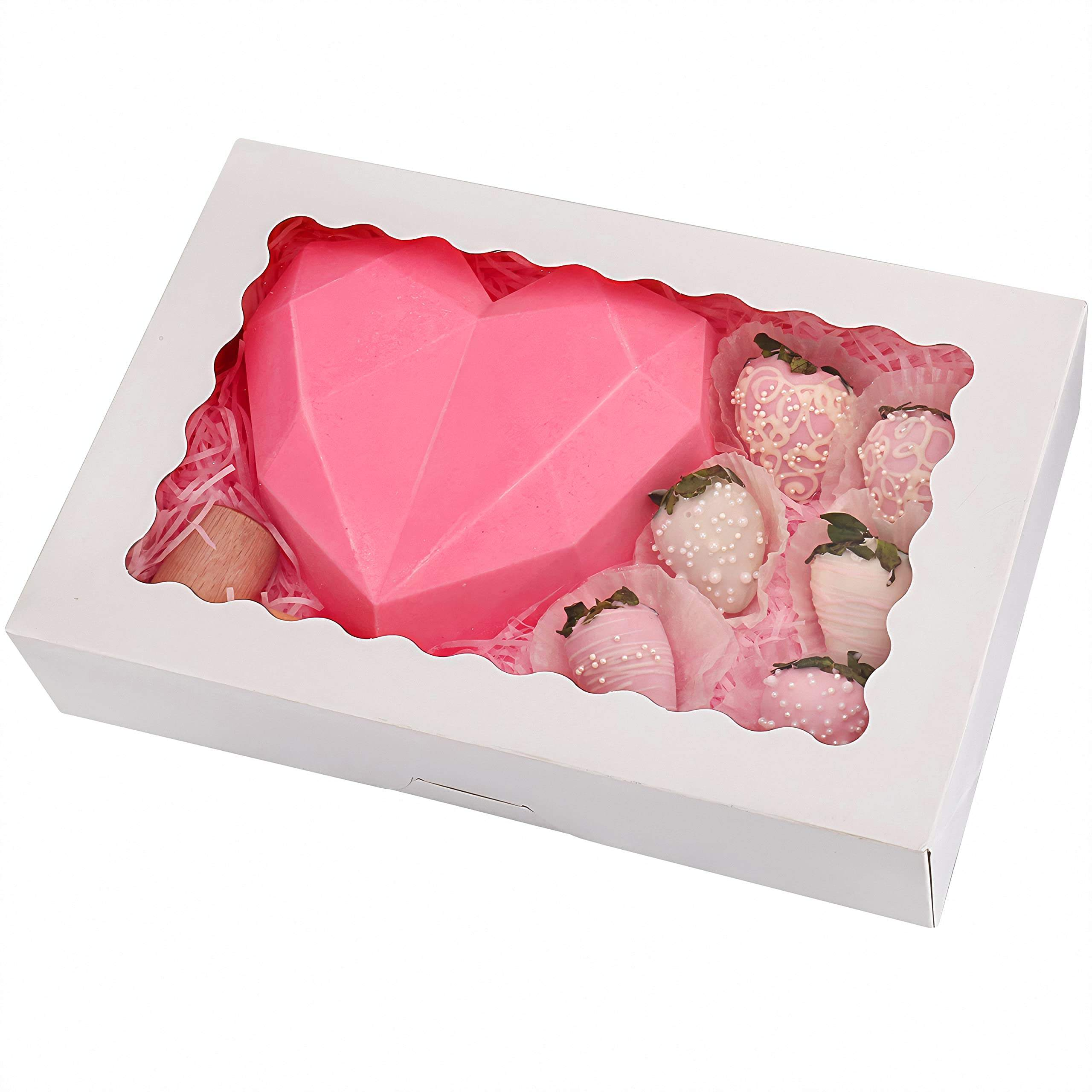 See through window paper box