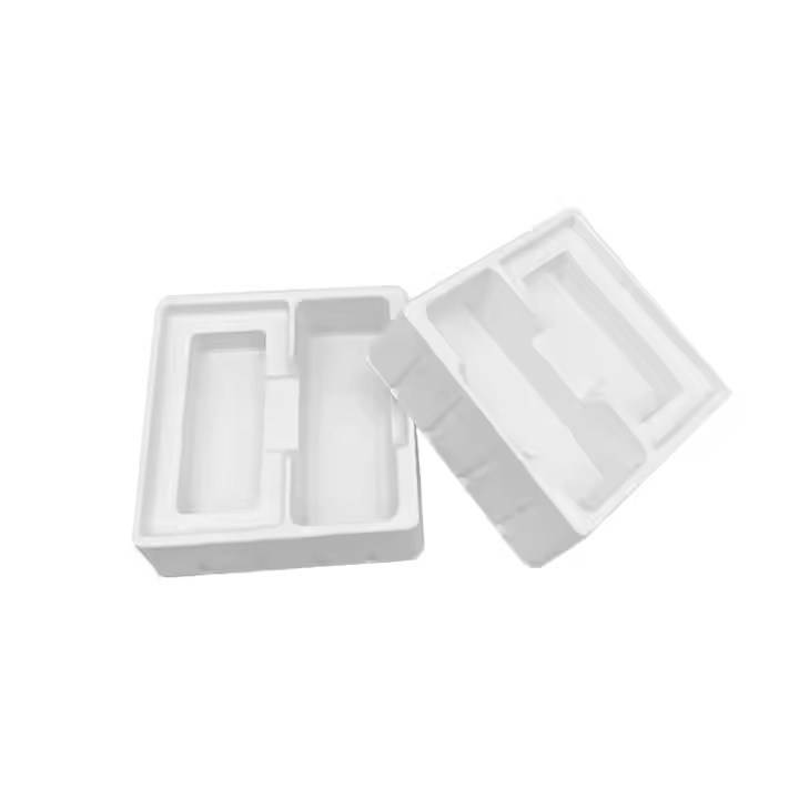 White thermoformed container