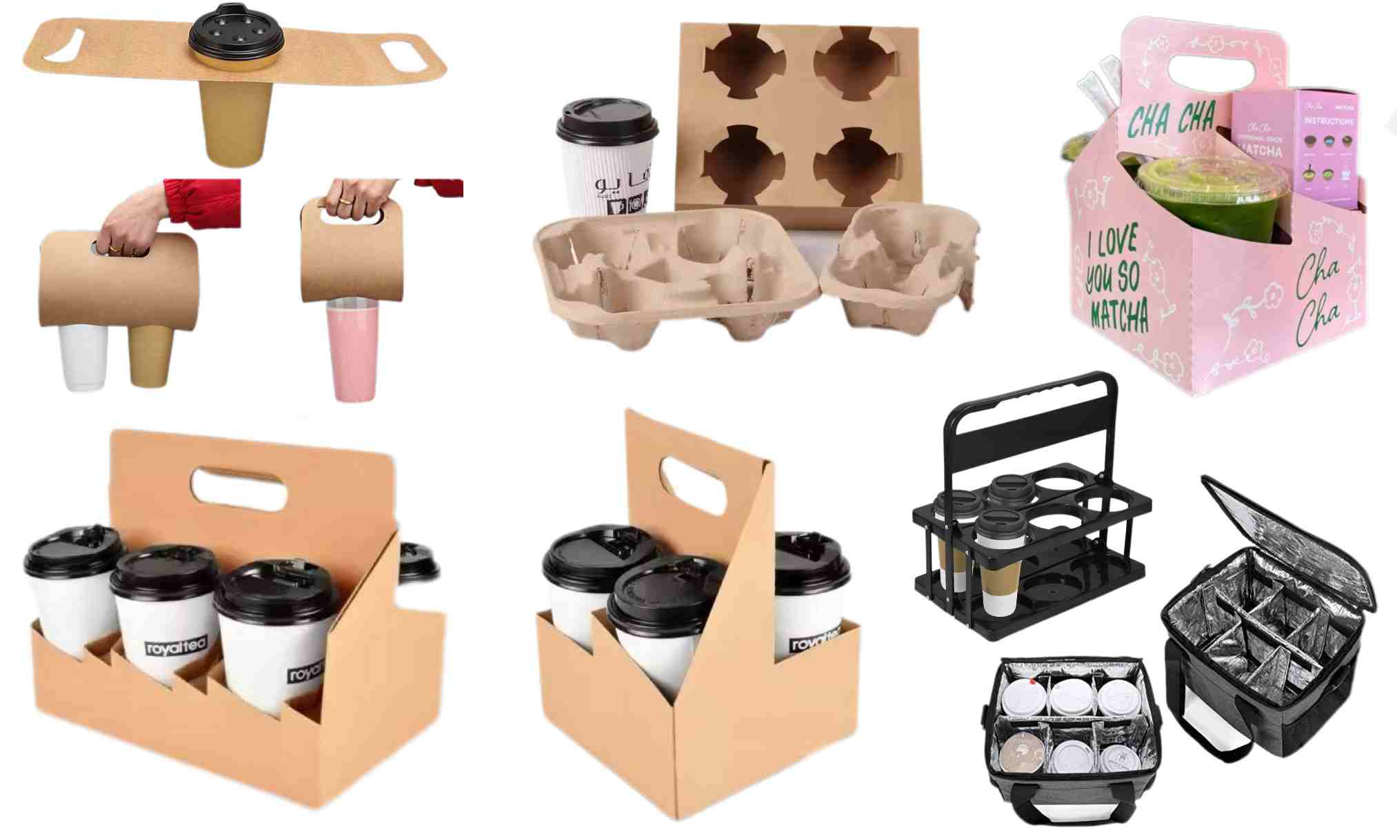custom cup carriers