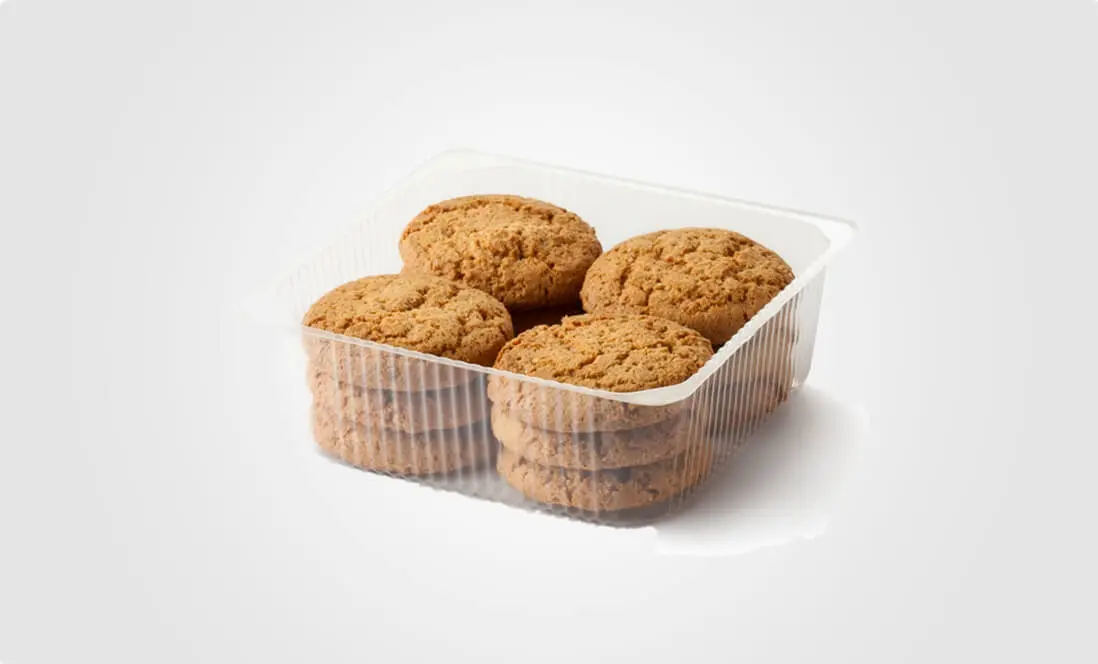 Blister inner tray of cookie