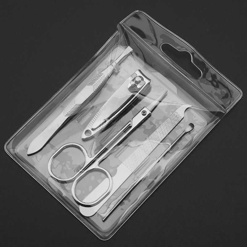 Nail clippers packaging bag set