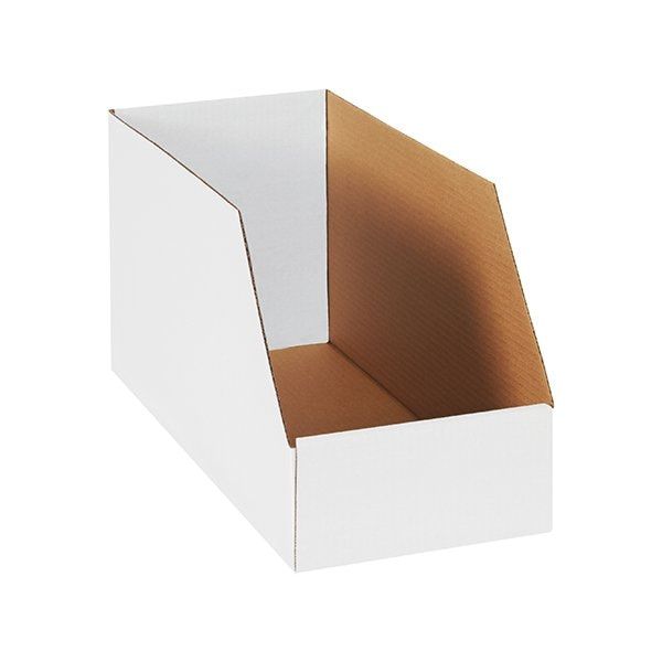 White bin box