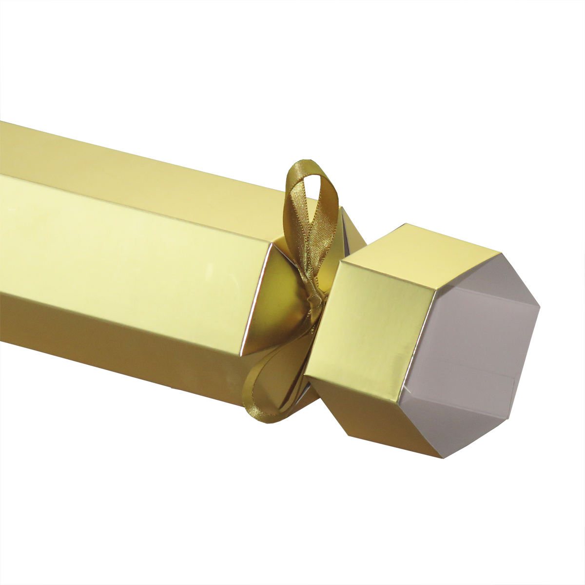heaxgon top for gold cracker box