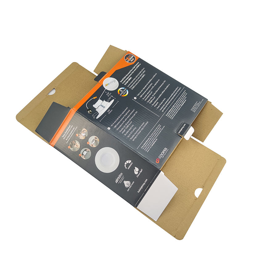 led bulb carton box Straight Tuck End