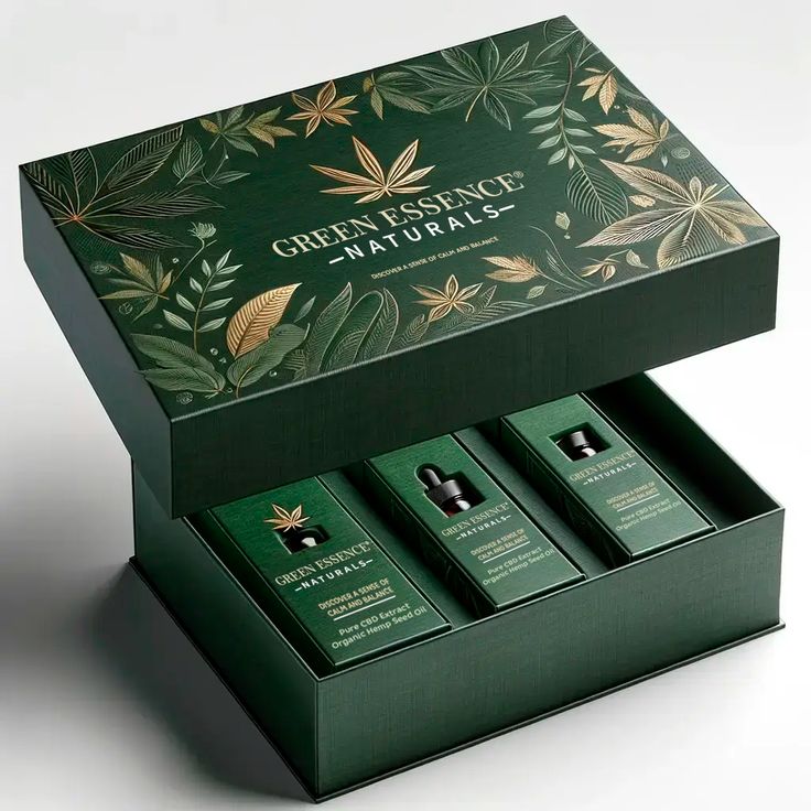 2-pieces Box for essential oil