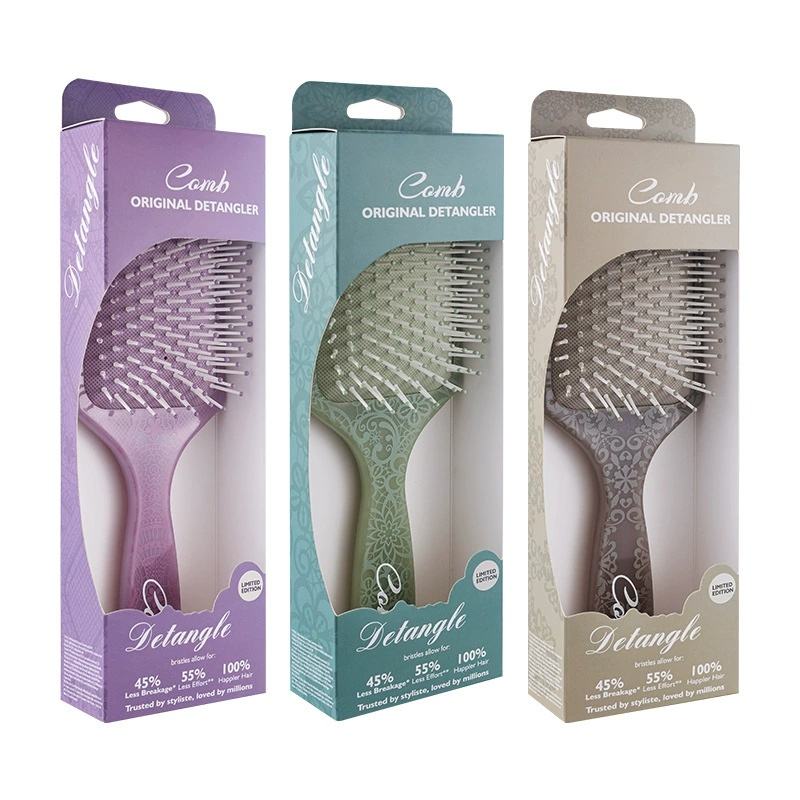 Comb Packaging window box with hanger