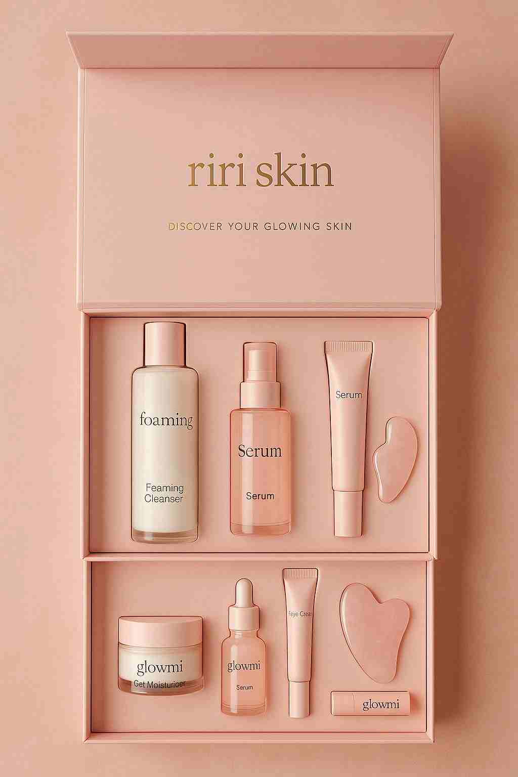 Magnetic cardboard Boxes for skincare