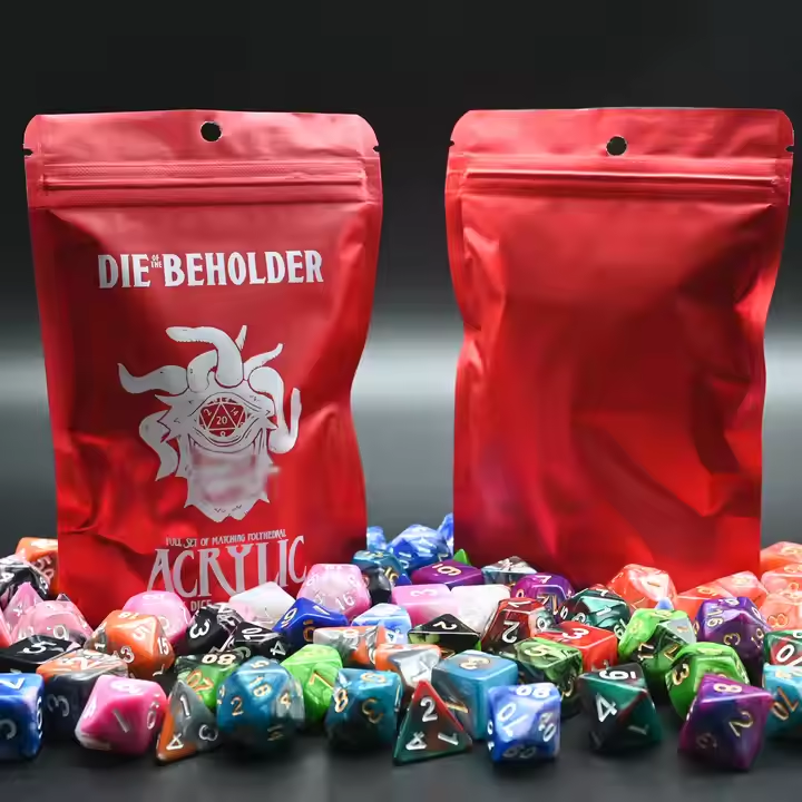 Mystery Bag  Dice Packaging