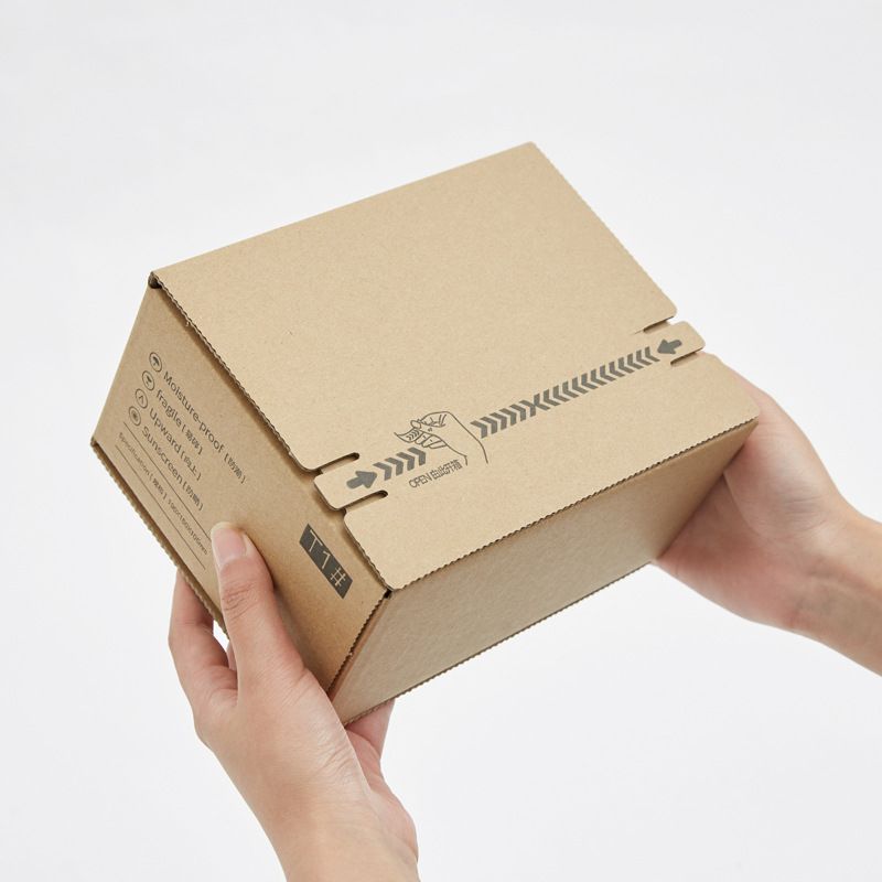Self-locking tabs skincare corrugated