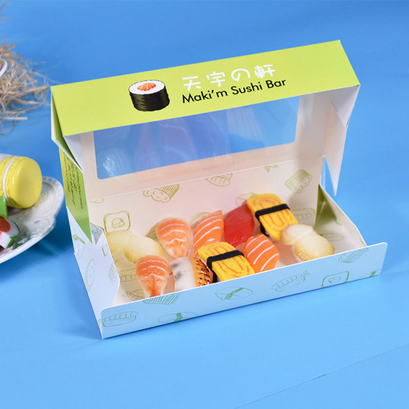 Sushi Food Packaging - One-stop packaging customization manufacturer Sushi Food Packaging with window