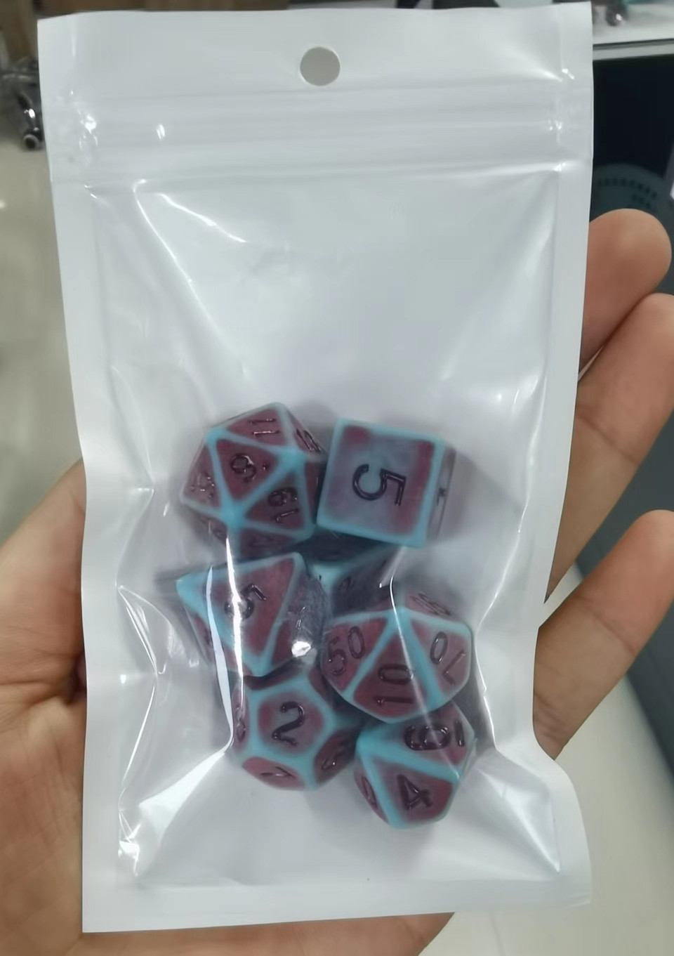 Ziploc bag for dice - One-stop packaging customization manufacturer