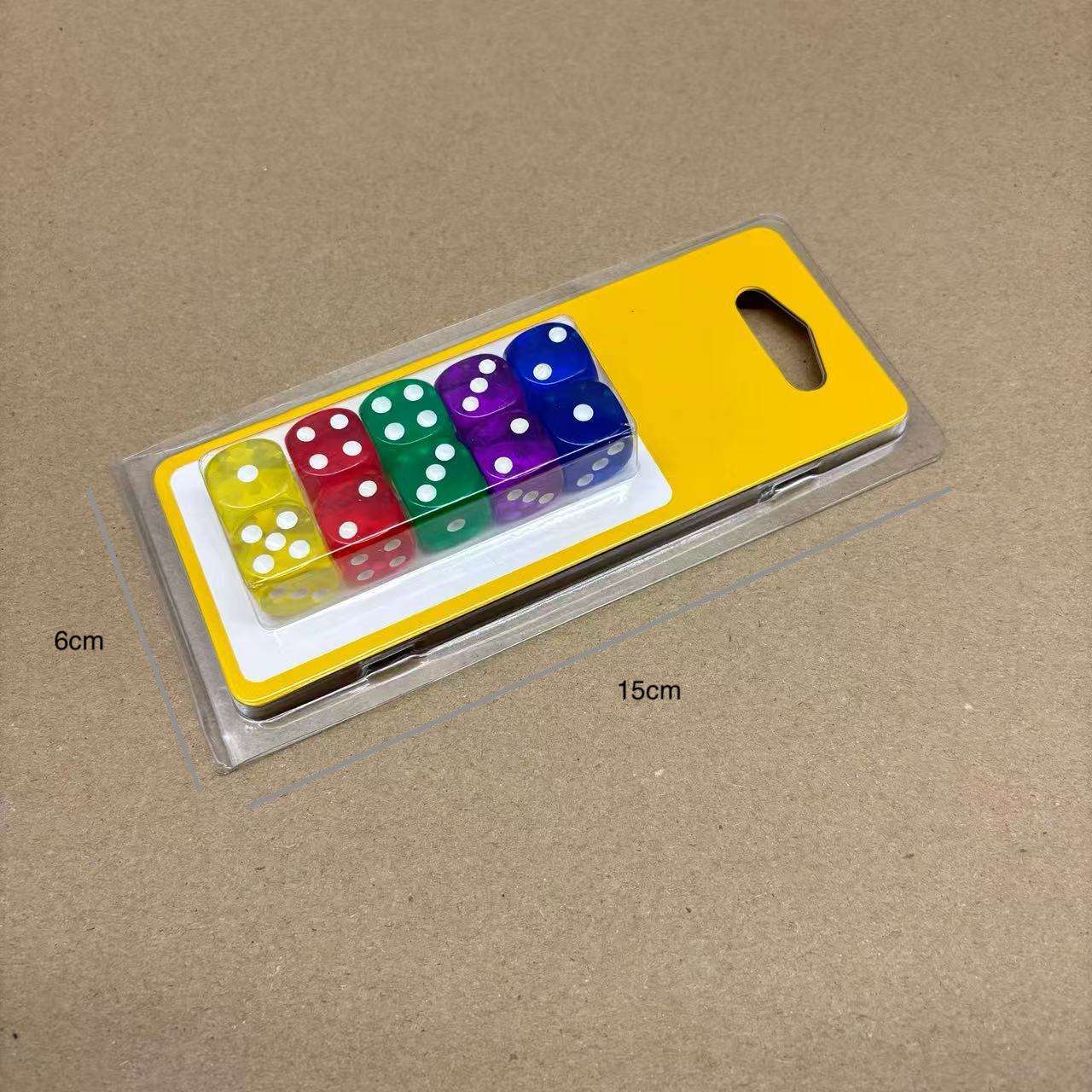 clamshell dice packaging