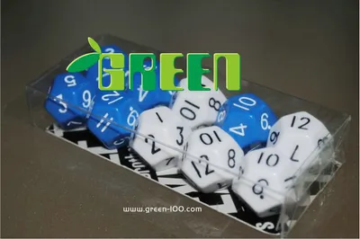 clear box dice packaging