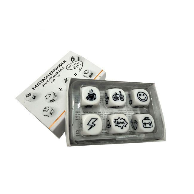 lid and base box dice packaging