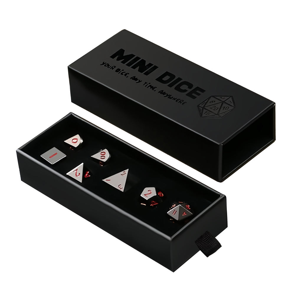 sleeve box dice packaging