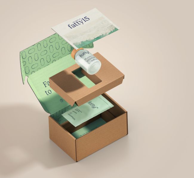 skincare shipping box
