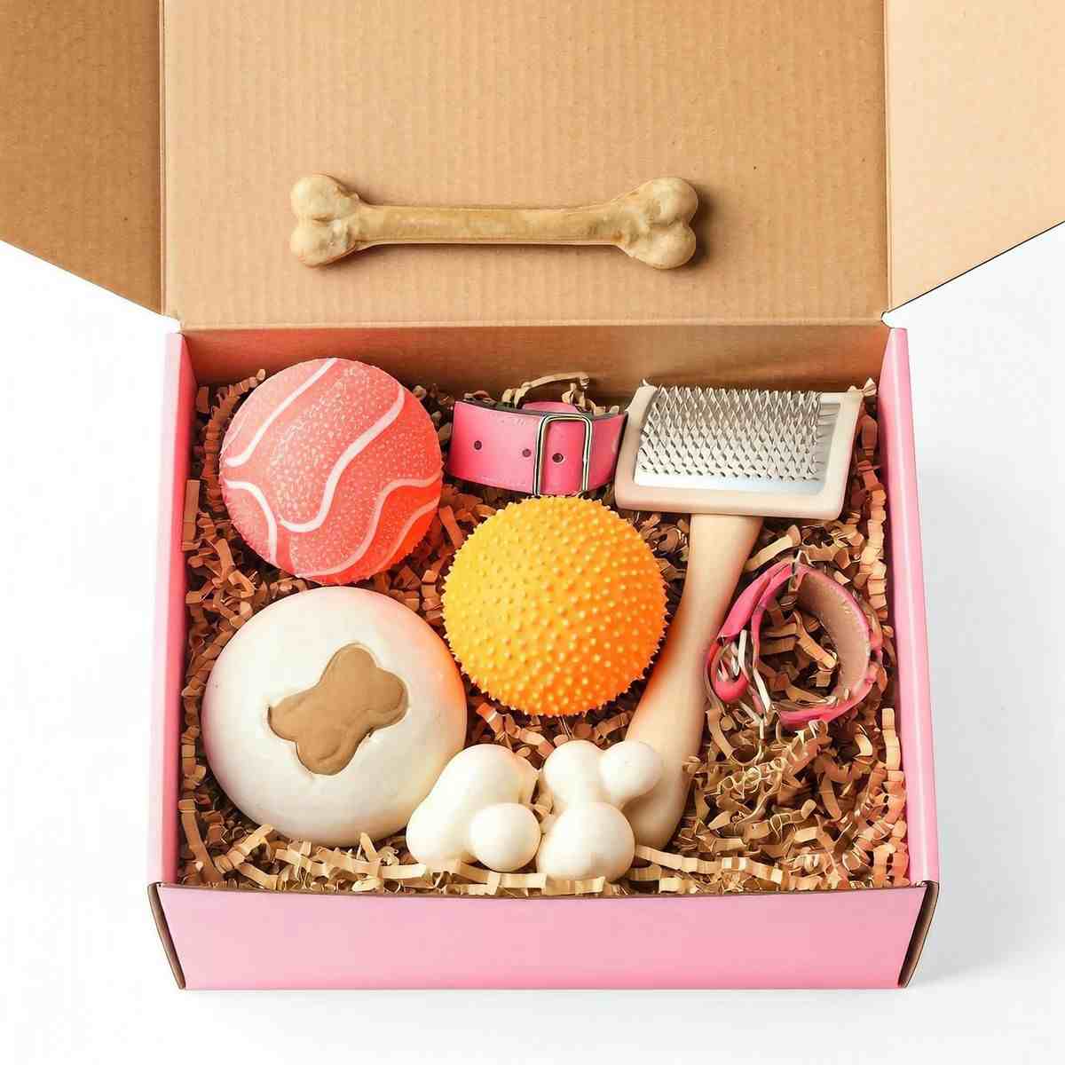 chew toy set corrugated paper box