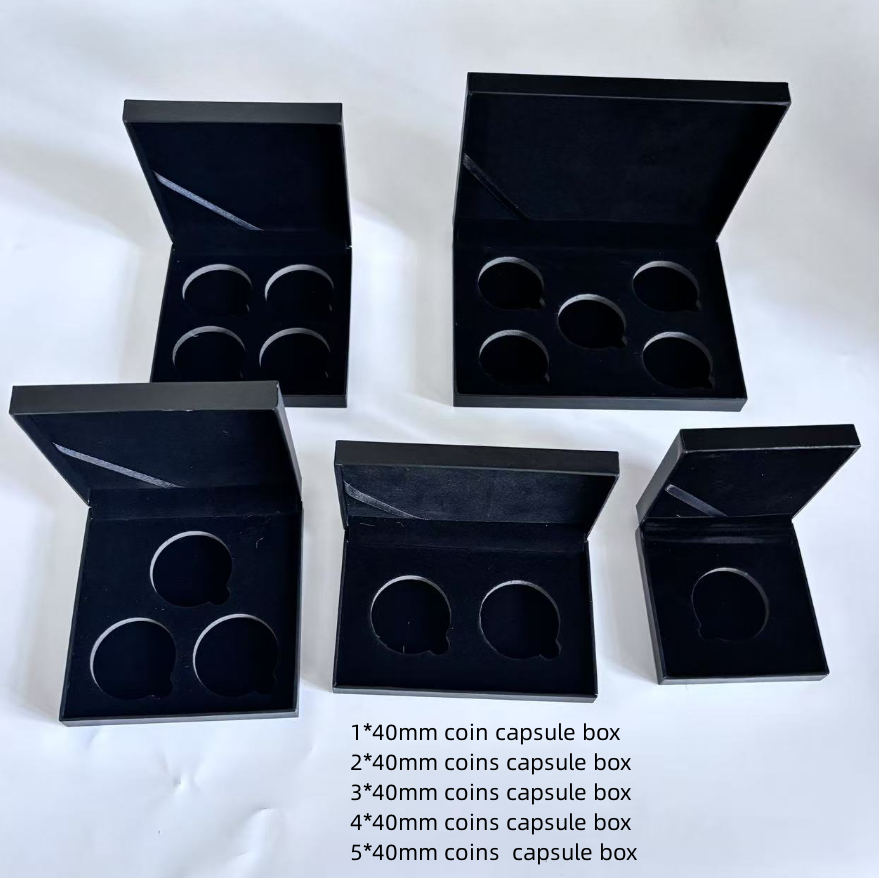 display box coin box size