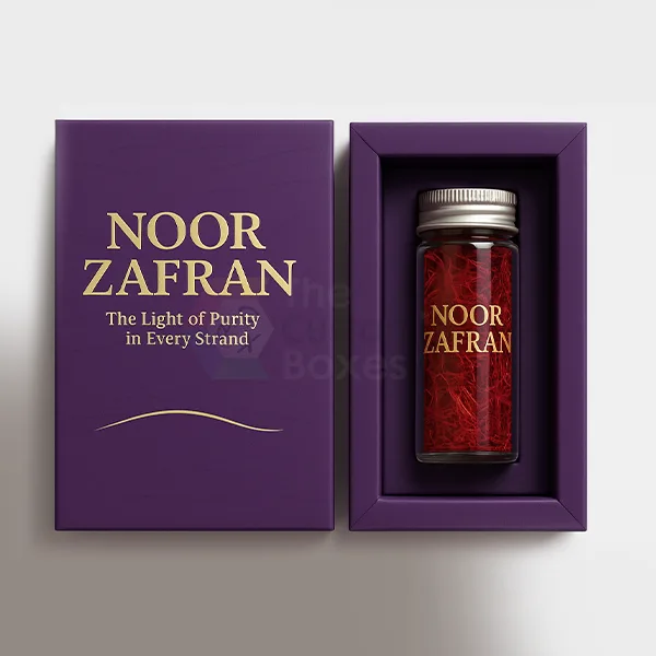 lid and base box for saffron