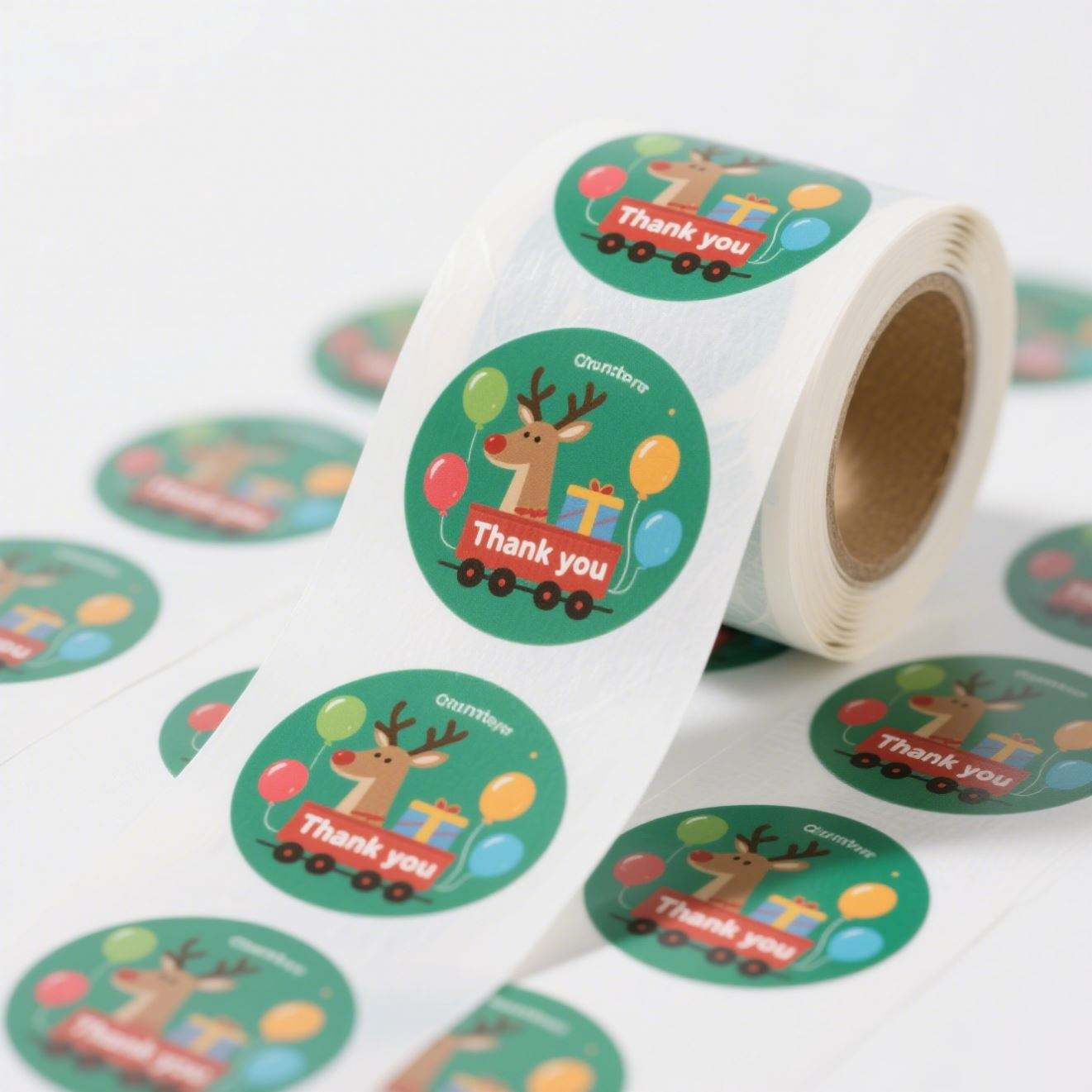 Seasonal sticker labels