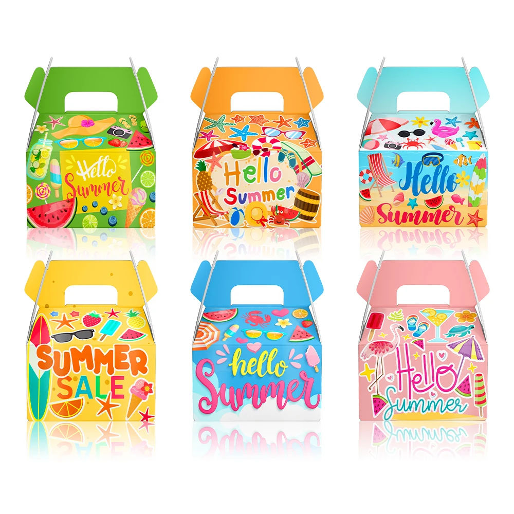 Summer seasonal packaging box