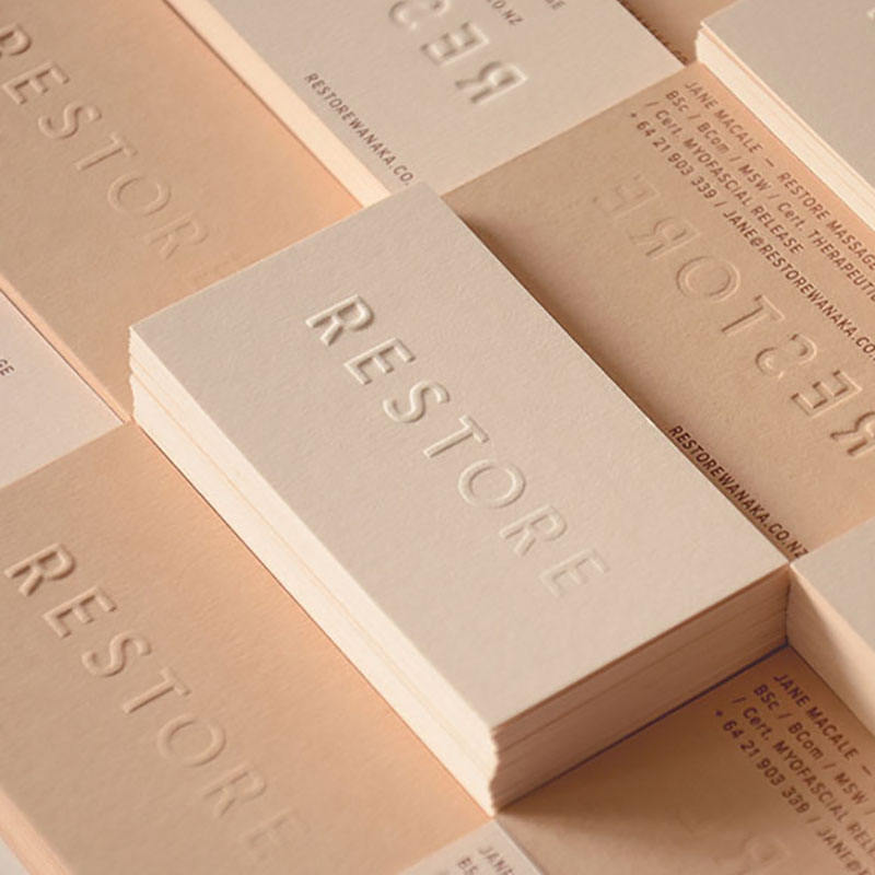 Business Card-embossing