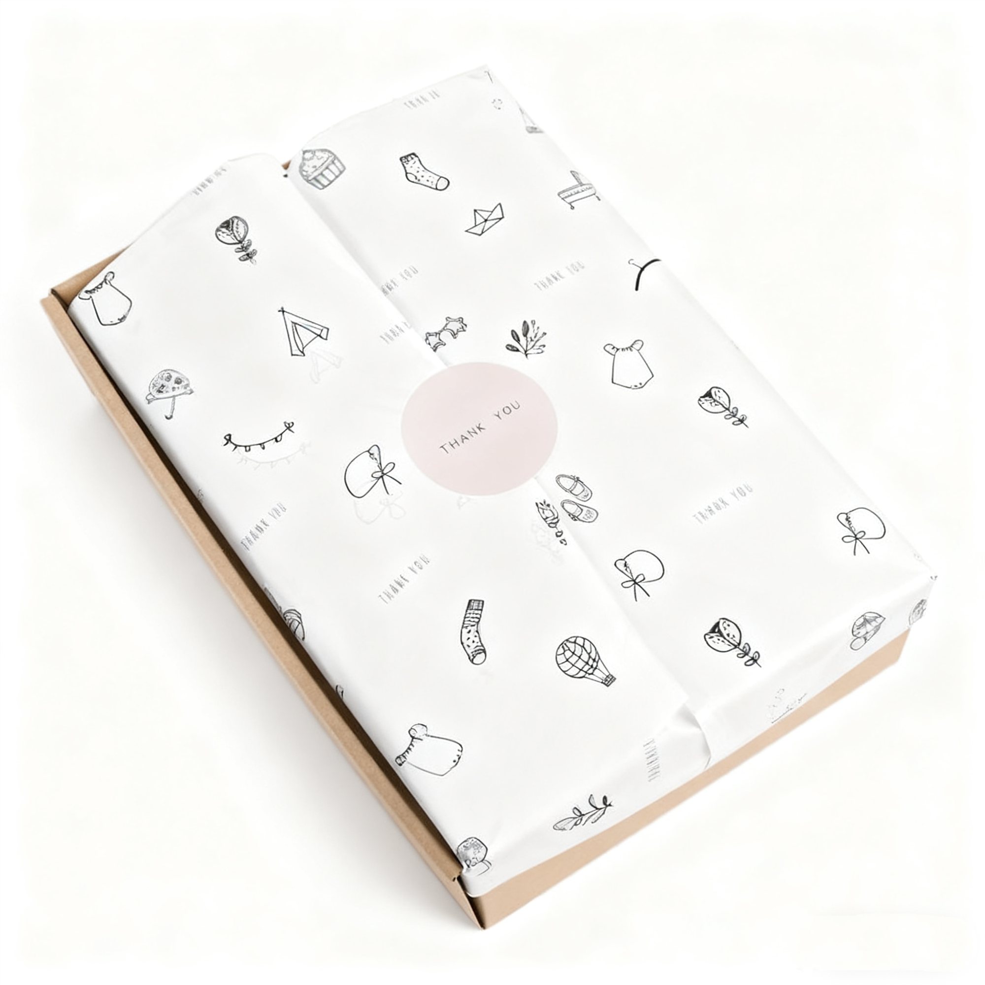 Plain Printed Wrapping Paper 