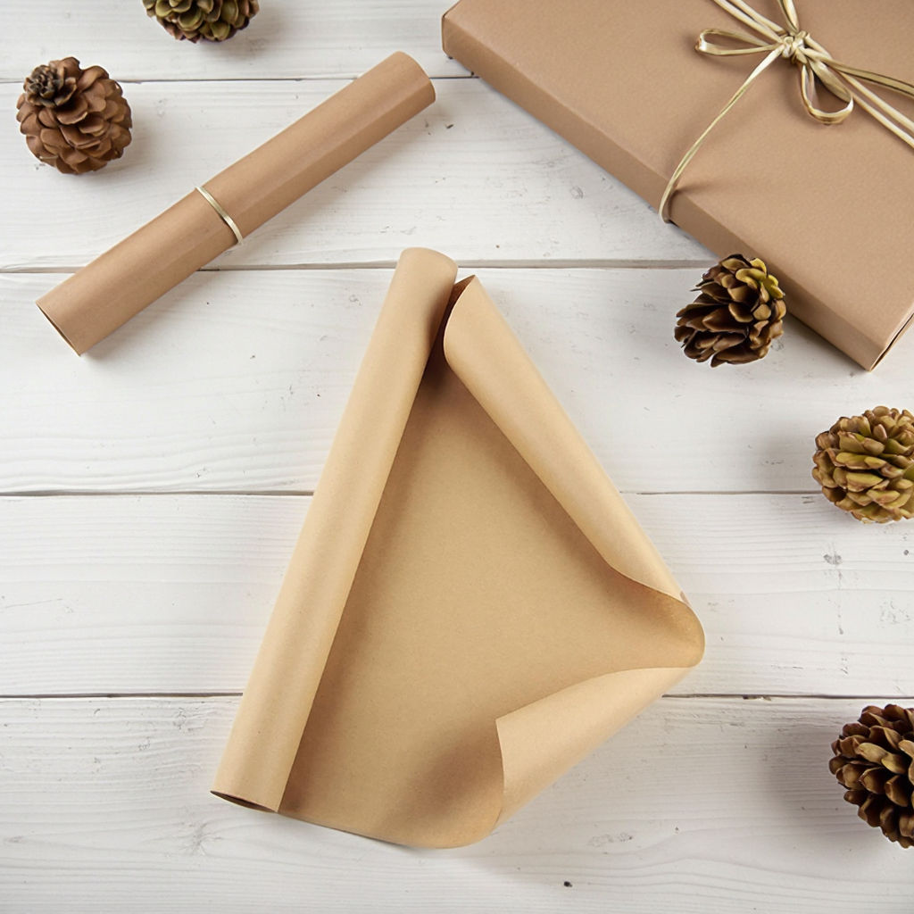 Pure Kraft Wrapping Paper