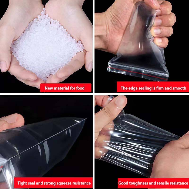 Ziplock plastic bags