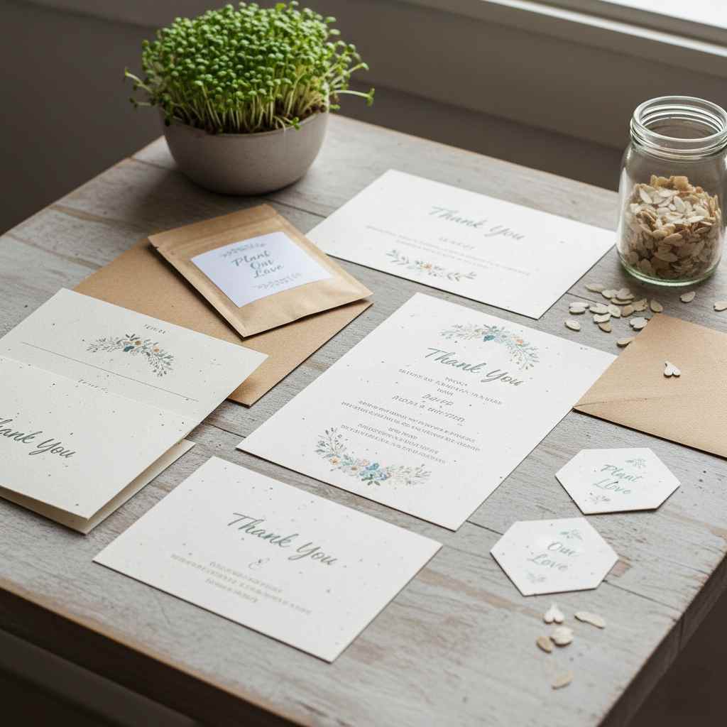 custom wedding thank you cards