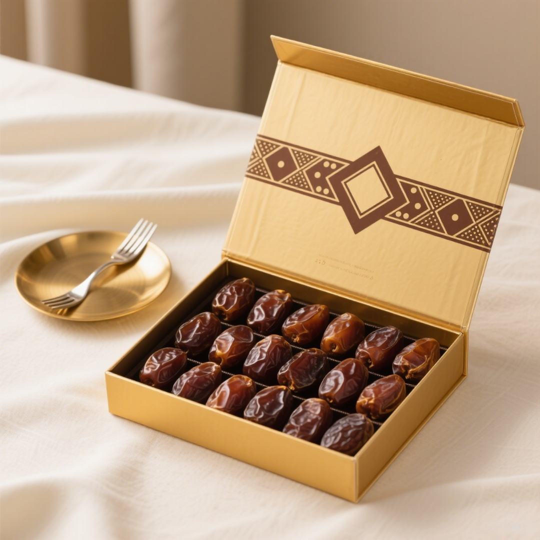 date packaging magnet box