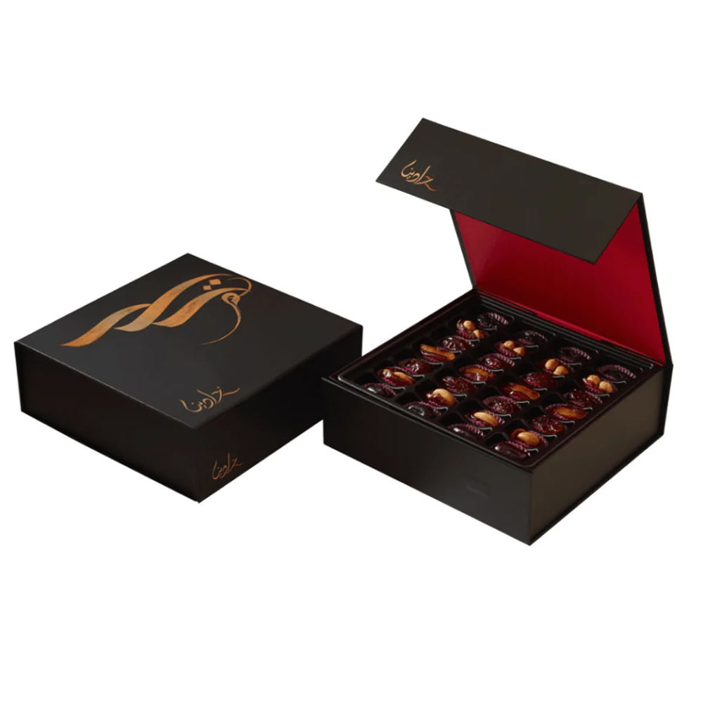 magnet box gold color