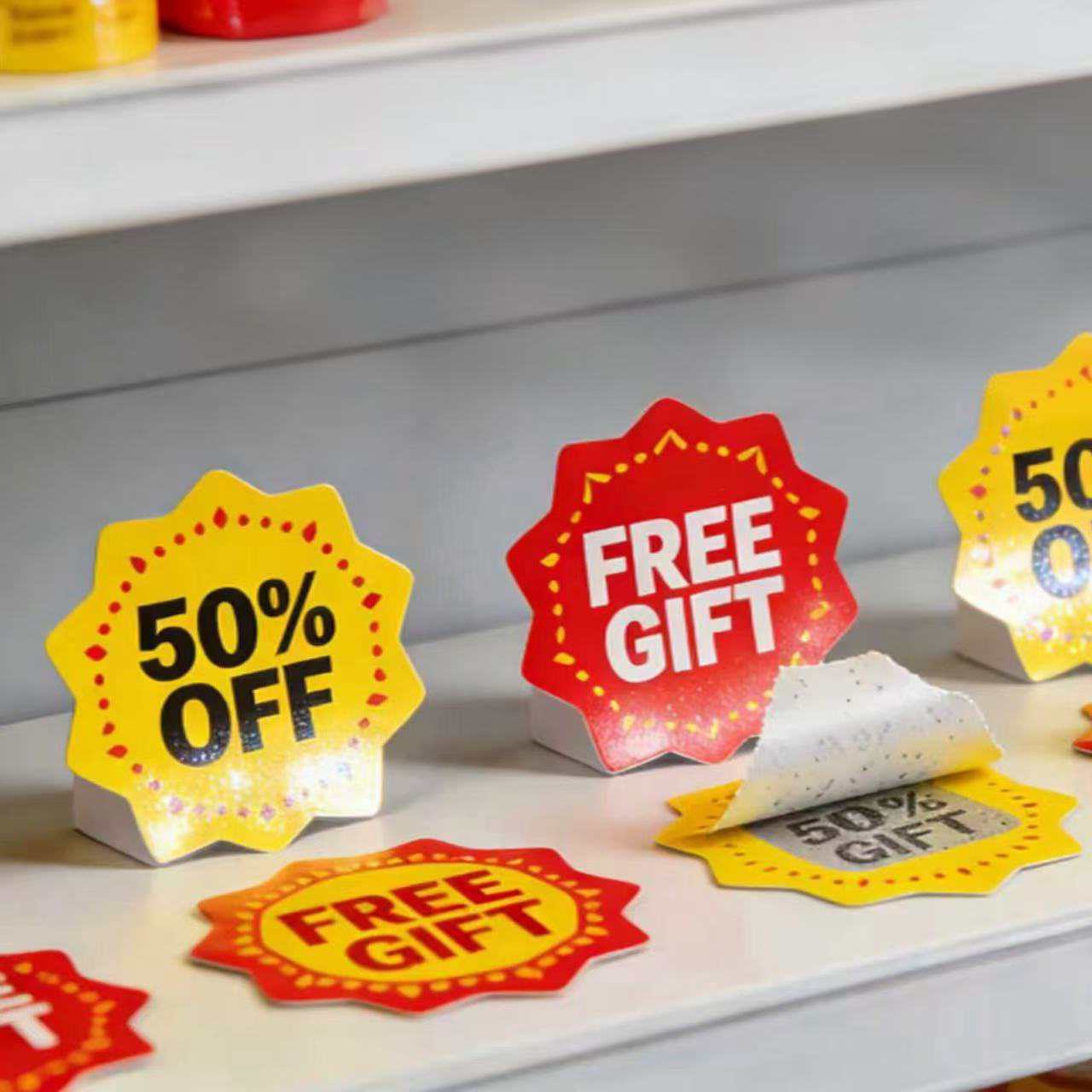 Scratch-Off Stickers