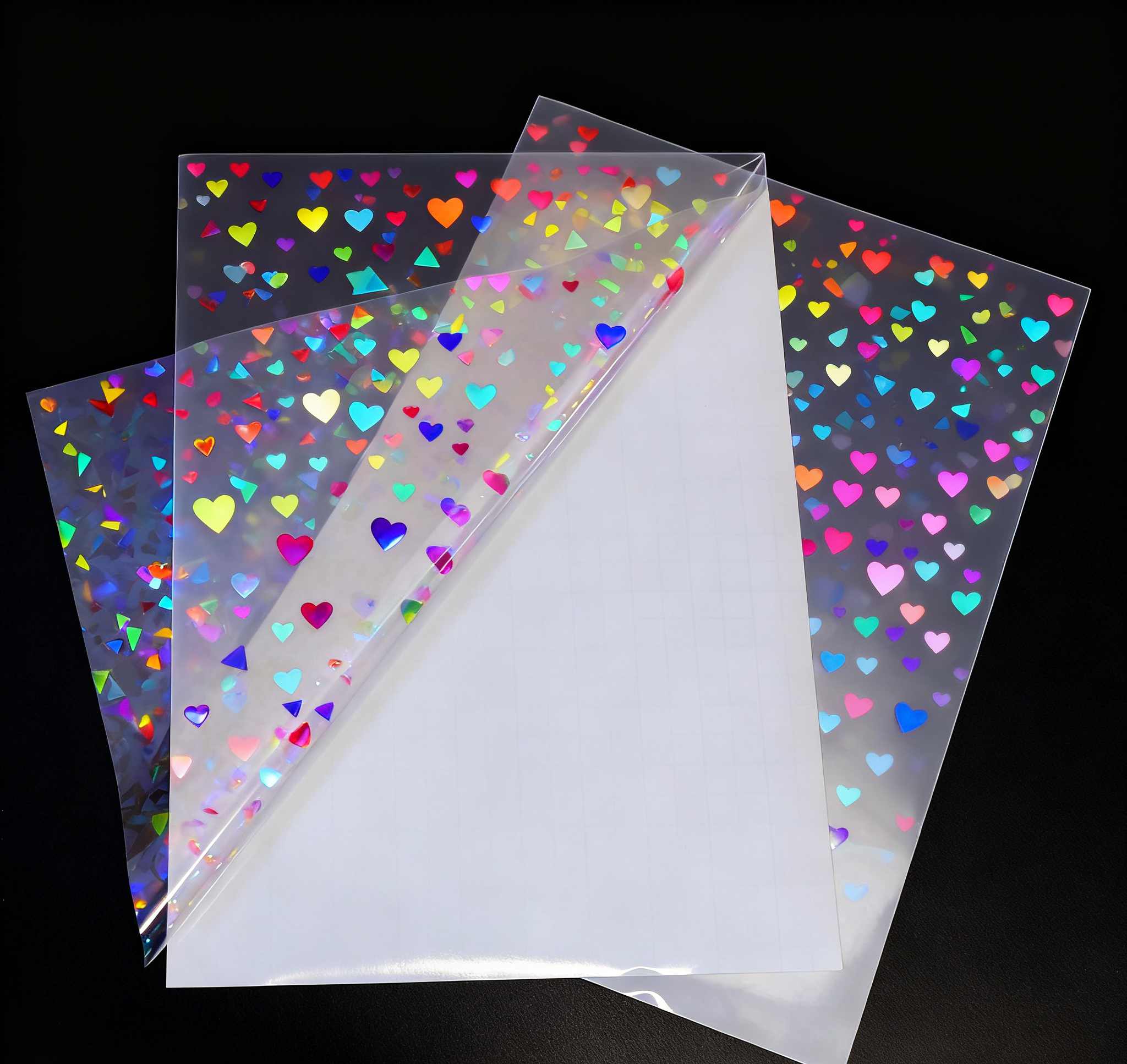 Transparency Holographic paper