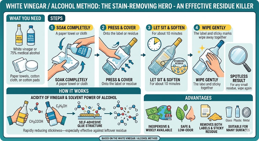 White Vinegar Alcohol Method