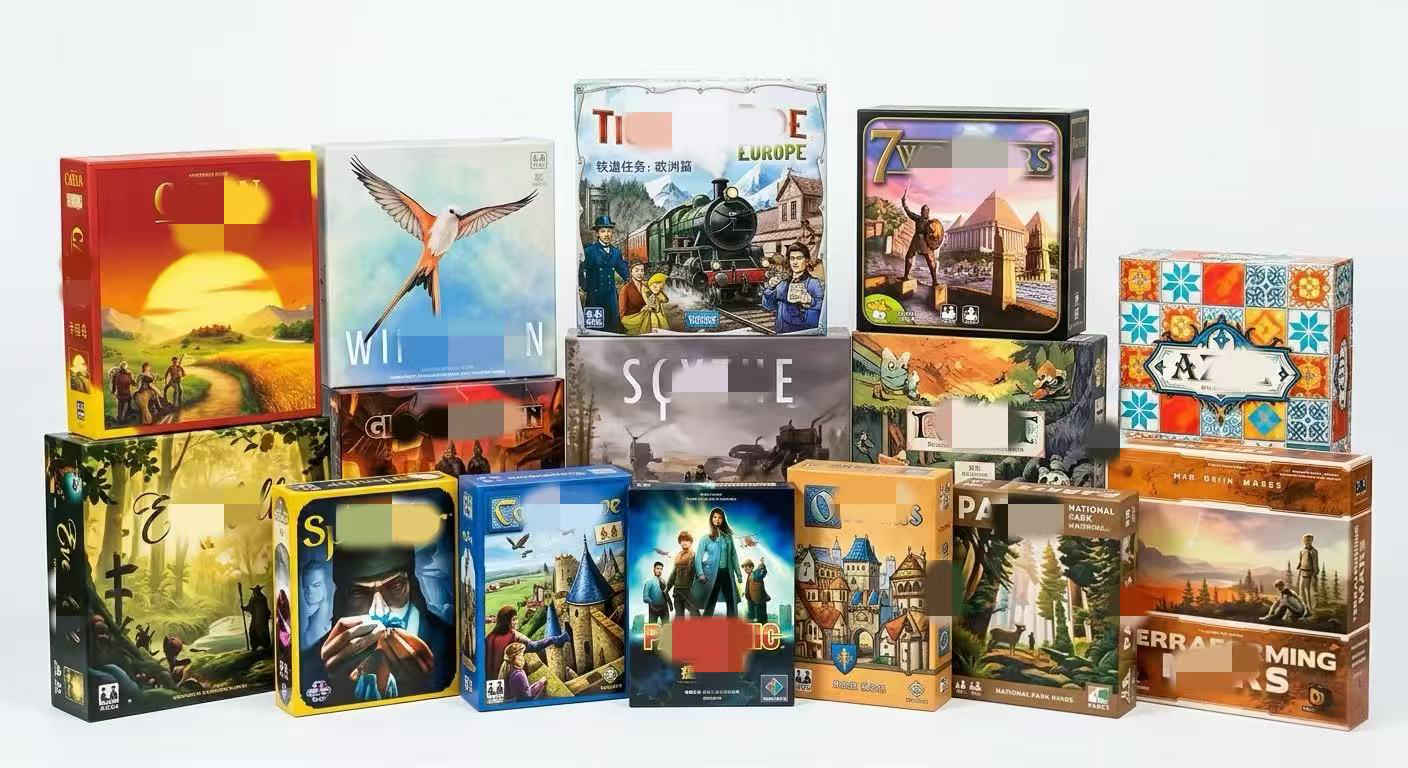 Scatola da gioco da tavolo personalizzata