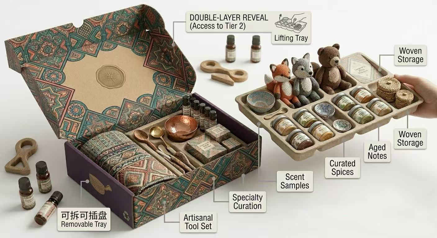 Custom subscription shipping box