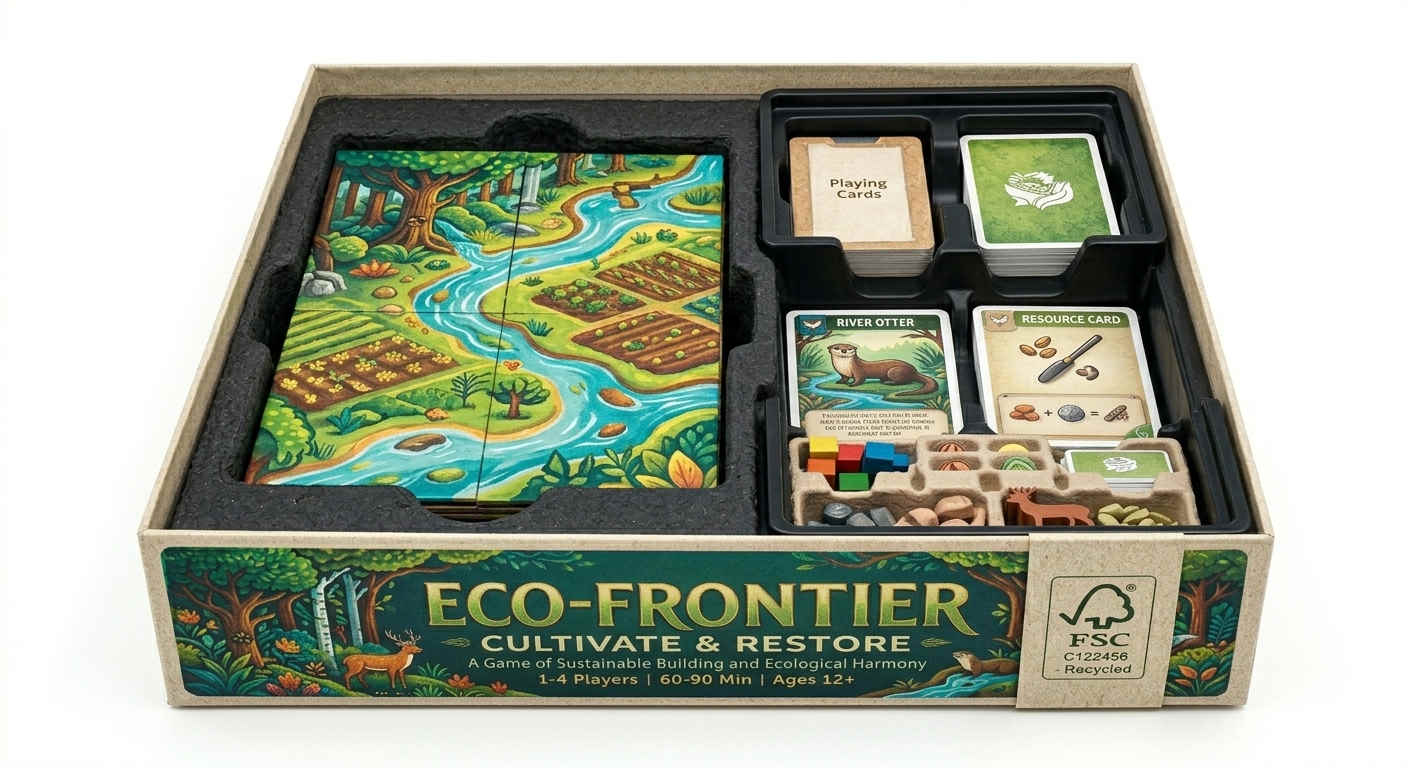 Game card Paper Box with foam tray