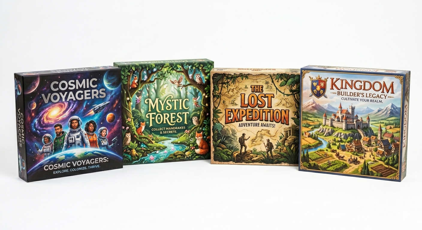 card game boxes