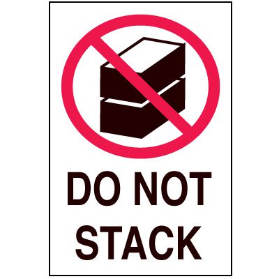 Non impilare i simboli dell'imballaggio - Produttore unico di personalizzazione degli imballaggi Do Not Stack Packaging Symbols