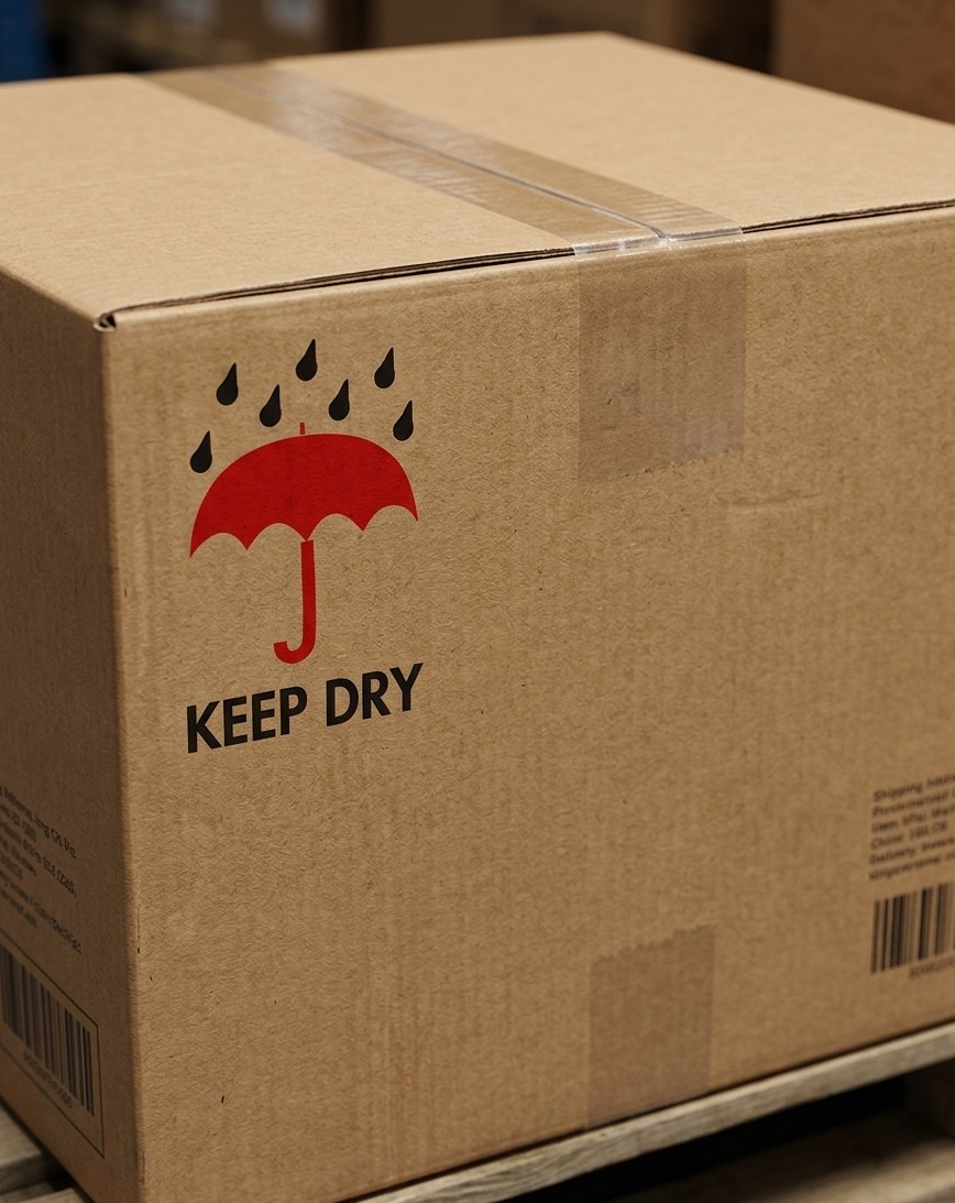 Mantenere i simboli dell'imballaggio asciutti 1 - Produttore unico di personalizzazione degli imballaggi Keep dry Packaging Symbols