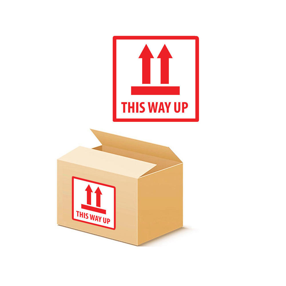 In questo modo simboli di imballaggio 1 - Produttore unico di personalizzazione degli imballaggi This Way Up Packaging Symbols