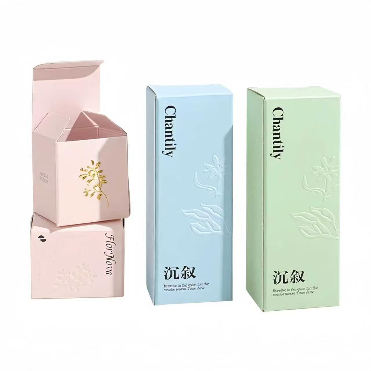 embossing paper box for make up - Hersteller von Verpackungsanpassungen aus einer Hand embossing paper box for make up